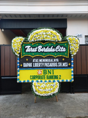 Papan Bunga Duka di Patia