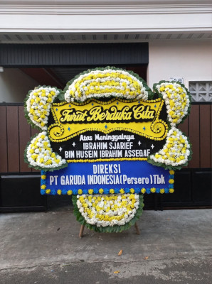 Papan Bunga Duka di Patia