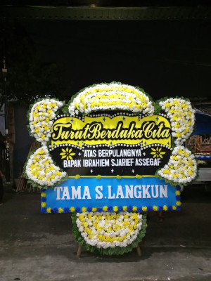 Papan Bunga Duka di Patia