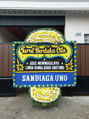 Papan Bunga Duka di Patia