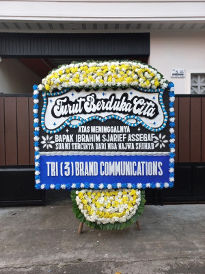 Papan Bunga Duka di Patia